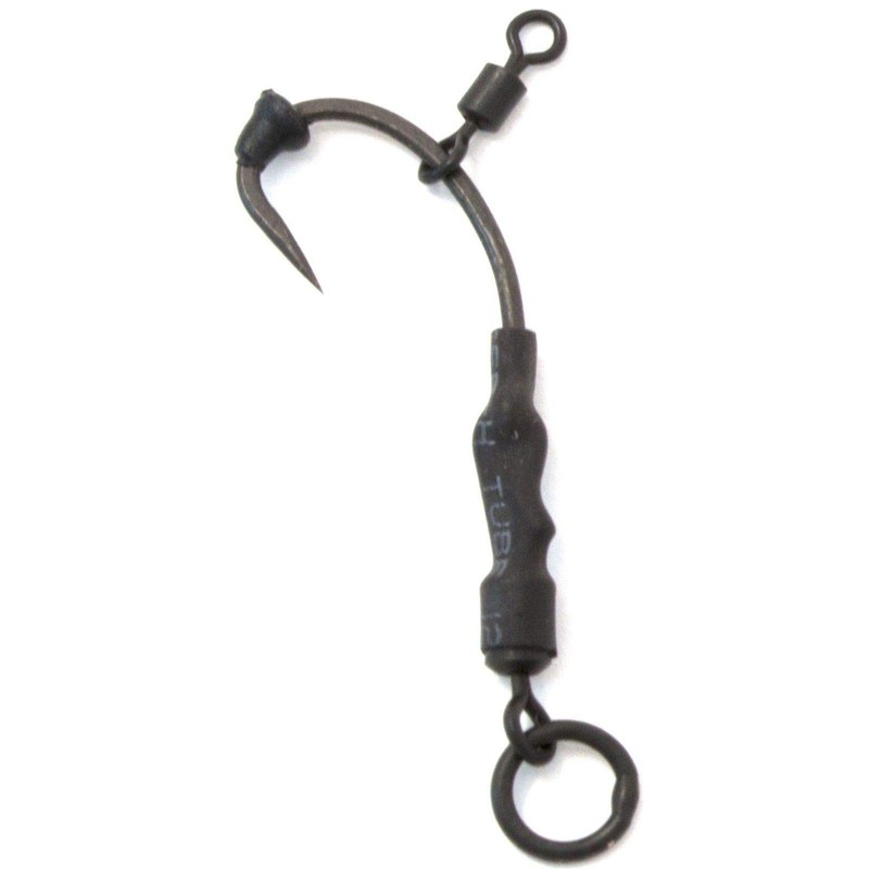 Pack of 10 Phoxinus Ronnie Rigs All black with Teflon