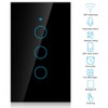 Interruptor de luz inteligente, Interruptor de pantalla táctil WiFi Círculo