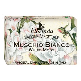 Florinda Flowers White Moss Vegetal Soap Bar 50 G 1.76 Oz