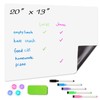 HAND IN HAND Large Dry Erase Board Magnetic Soft Whiteboard