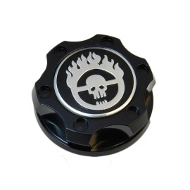 SESHOP BLACK MAD MAX CNC BILLET ENGINE OIL CAP FOR NISSAN INFINITI