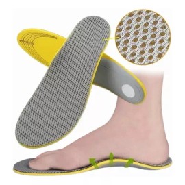 TECNOLOGÍA INFINITA Plantilla Ortopedica Transpirable,pie Plano,fascitis Plantar