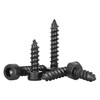 Qrity Pack of 20 Cylindrical Screws with Hexagon Socket, M4