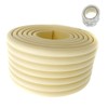 Universal Sicherungspuffer 2Mx80mm Stoßschutz Schwamm Kissen Creme TKD7002