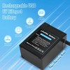 Upgraded Rechargeable 6V 6Ah LiFePO4 Battery with USB Charge Design,
