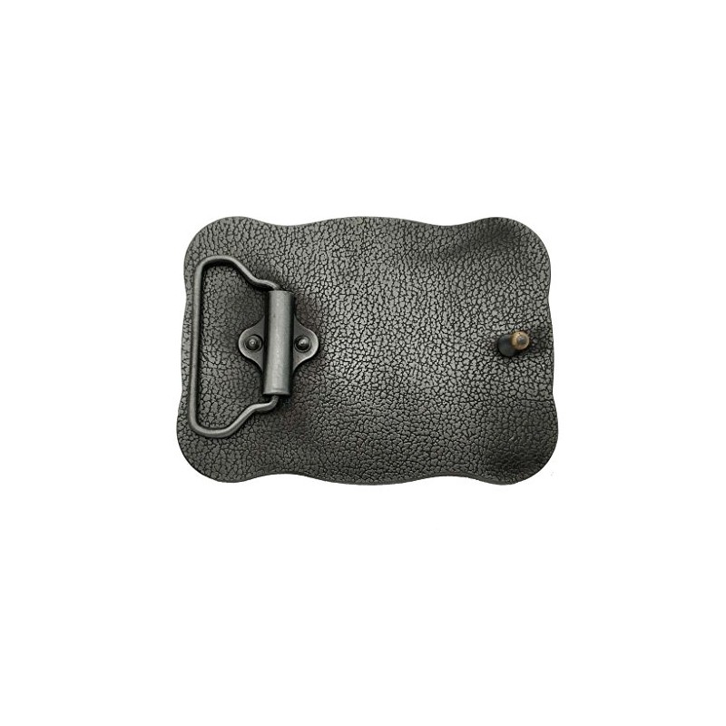 Xwest Rectange Cowgirl Up Boots Western Belt Buckle