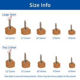 High Heel Replacement Tips Pin, Caps for Heels Shoe Repair Kit Dowels, Protectors for Boot (20 Apricot)