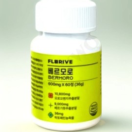 Florive Vermoro 600mg x 60 tablets, 1 month supply / 플로리브 베르모로 600mg x 60정 1개월분