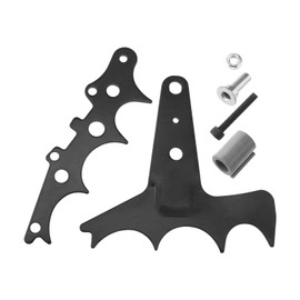 ECSiNG Felling Dog Bumper Spike Chain Catcher Kit Compatible with Husqvarna 362 365 371XP 372XP 385 390 Spike Chain Catcher Kit Chainsaw Black OEM 503 47 05-01