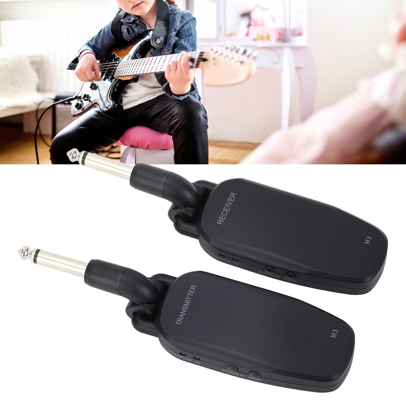2.4G Wireless Guitar Audio System Transmitter Receiver Set for Electric