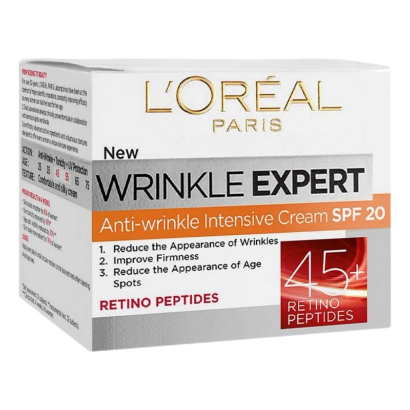L'oréal Wrinkle Expert 45+ Retino Peptides Spf 20 - 50ml