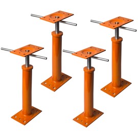 Basement Floor Jack, 11-16 inches Height Range, House Floor Jacks Post Pole for Leveling, Adjustable Floor Jack for House Foundation Temporary Support, 3-5 ton Load Capacity