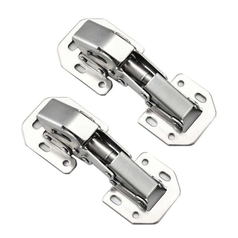 Heavy Duty Soft Close Cabinet Hinges, Stainless Steel Surface Mount,