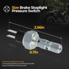 M MATI 4012981 Brake Switch Stoplight Pressure Switch for Polaris