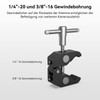 SMALLRIG 10 Inch Magic Arm with Super Clamp Large Crab