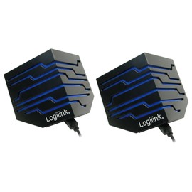 LogiLink Carisma 2.0 Stereo Active Speaker - Black