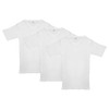 Jack & Jill V-Neck Short Sleeve Undershirts for Boys -