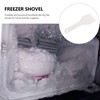 MAGICLULU 1pc Plastic Refrigerator Shovel White Refrigerator Scraper With Handle