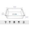 Classic Tempered Glass Baking Dish, Square Borosilicate Glass Baking Pan.