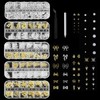 5 Boxes Nail Charms, Nail Gems for DIY Nail Art