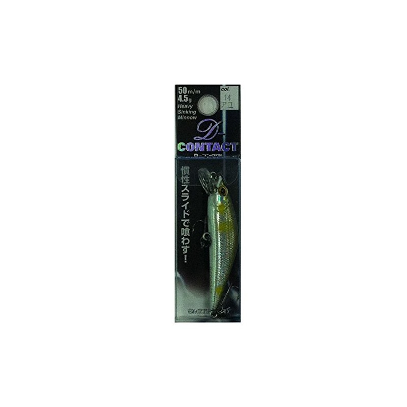 SMITH D-CONTACT 50mm 4.5g Heavy Sinking Minnow (26 Colors) Lure