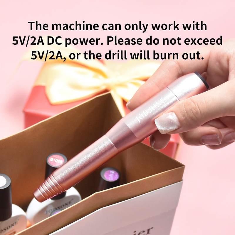 JODSONE 6 in 1 Nail Cutter, Electric Nail File for