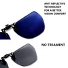 CREYESTAL Polarised Sunglasses Attachment Glasses, Sunglasses Clip, Liftable and Ultralight,