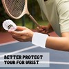 8Pcs Wrist Bands Tennis Wristbands, Wrists Sweatbands Sports Wristbands Absorbing