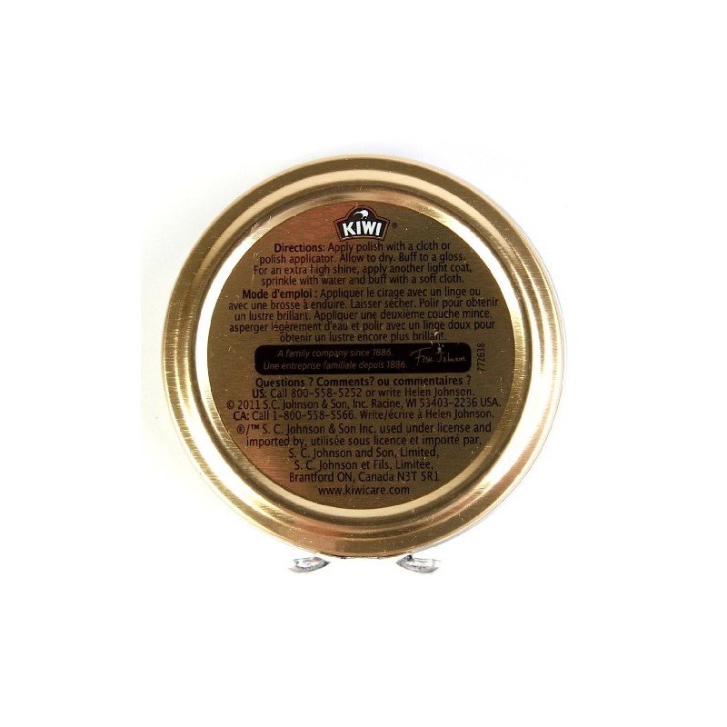 Kiwi Shoe Polish Paste, 1-1/8 oz, 3-Pack, Cordovan