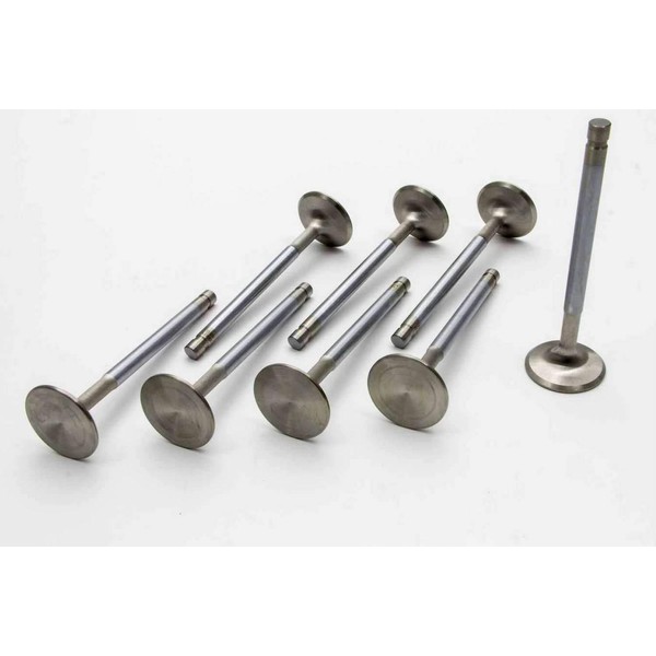 Manley Performance Manley Chevy Small Block Stock Height Race Flo Exhaust Valves (Set of 8)