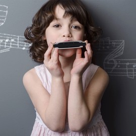 East top Diatonic Harmonica Key of C, 10 Holes 20 Tones Blues Diatonic Mouth Organ, Harmonica C For Adults, Beginners, ProfessionalS and Students, T10-3