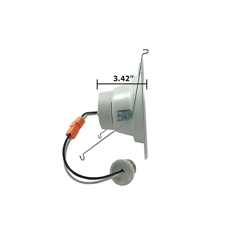 5-6 in Recessed LED 12W 3000K Retrofit Downlight Kit -