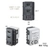 Sanwa Supply TAP-KJUSB2AC1GY Embedded USB Power Outlet with AC Gray