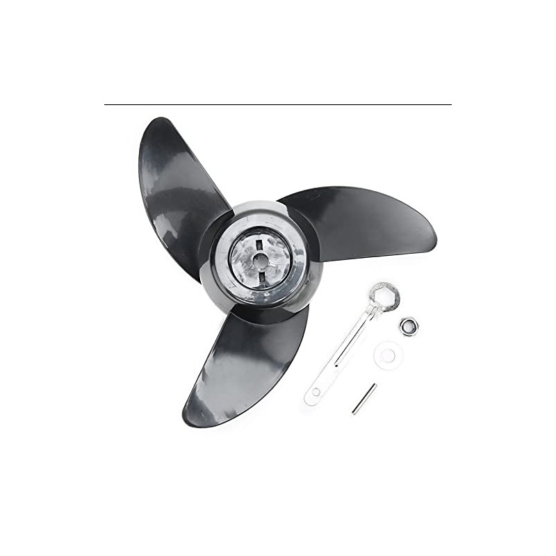 12v24v Outboard Propeller Thicken Plastic Electric Thruster Fitting Outboard Motor