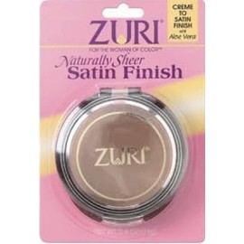 Zuri Naturally Sheer Satin Finish Pressed Powder - Sorrel