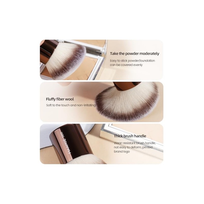 MAANGE Makeup Brushes 20Pcs with Gift Box, Aluminum Make up