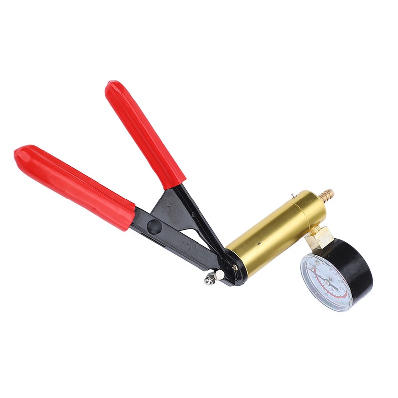 Handheld Vacuum Pump Tester Set Hose Adapter Storage Tank Sealing