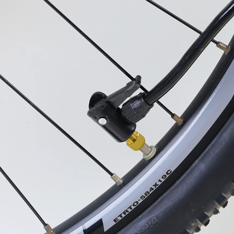 TORMEN Presta Valve Adaptors Convert Presta to Schrader for Bikes,