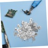TEHAUX 100pcs Sim Card Ejector Tool Stainless Steel Pin Remover