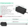 12V 2.5A Wall Power Supply 100-240V AC to DC 12