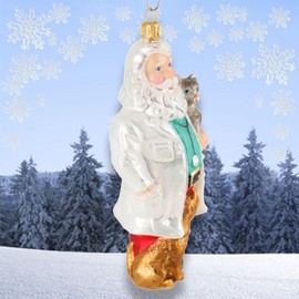 440s Christmas Tree Hanger Vet Santa
