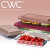 COOK WITH COLOR 8-Piece Deep Glass Baking Dish Set with