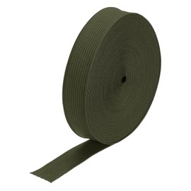 sourcing map Elastic Bands for Sewing 2cm(0.8") 10 Yard Dark Green Knit Elastic Spool High Elasticity for Wigs, Waistband, Pants