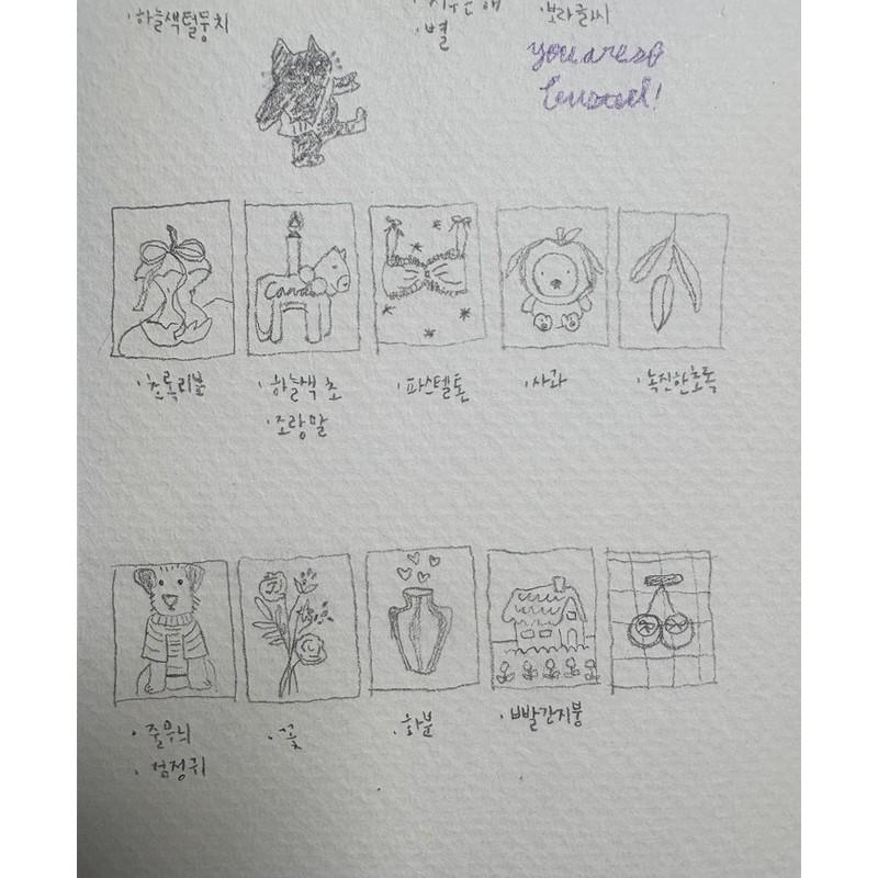 [Are] My apple-like face handmade nail tip drawing nail art