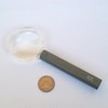 Handheld Magnifier with 2" Inch High Power 4X Lens Lightweight