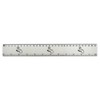 'Sports Whistle' 30cm (12 Inch) White Plastic Ruler (RL00028080)