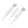 Set of 3 pcs Aluminum Sensory Tuning Forks C 128