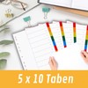 perfect line perfect line - Ordner-Register DIN-A4 aus Kunststoff (PP),