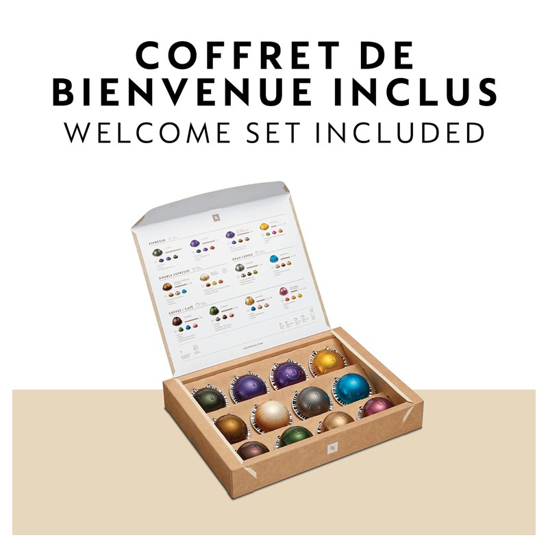 Nespresso Vertuo Next Coffee and Espresso Machine by De'Longhi, Black