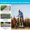 TOCBEUU 9.5x2.5-6.1 Solid Tires for Electric Scooter: Off-Road Replacement Wheels,